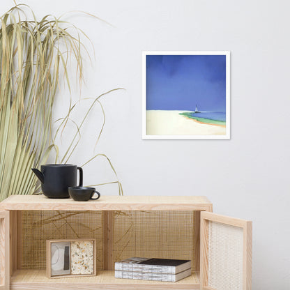 Serene Sands - Watercolor Landscape