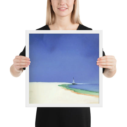 Serene Sands - Watercolor Landscape