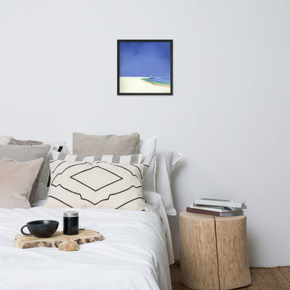 Serene Sands - Watercolor Landscape