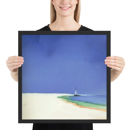 Serene Sands - Watercolor Landscape