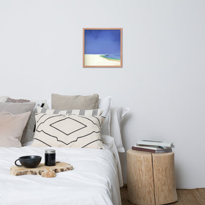 Serene Sands - Watercolor Landscape