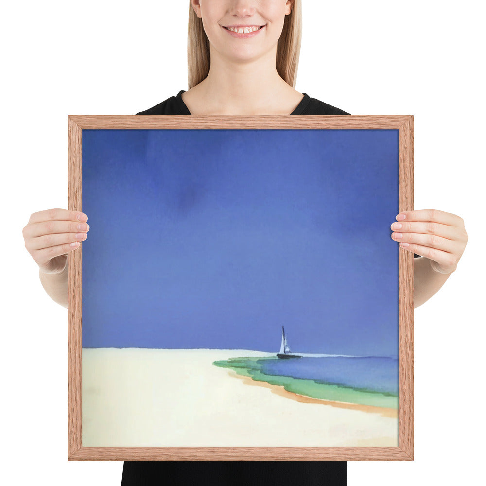 Serene Sands - Watercolor Landscape