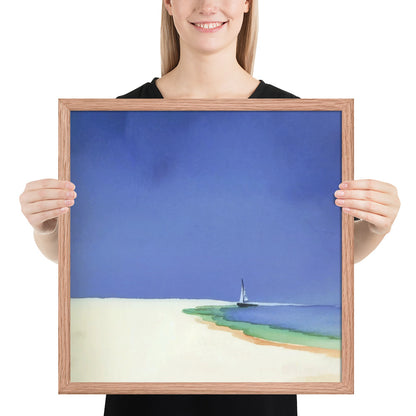 Serene Sands - Watercolor Landscape