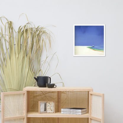 Serene Sands - Watercolor Landscape