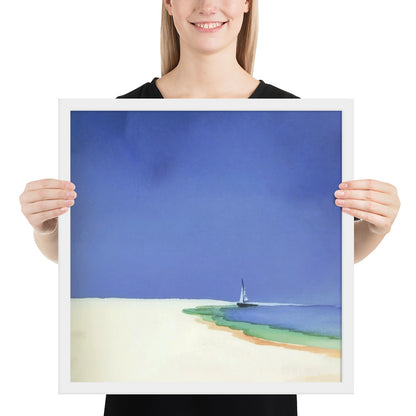 Serene Sands - Watercolor Landscape