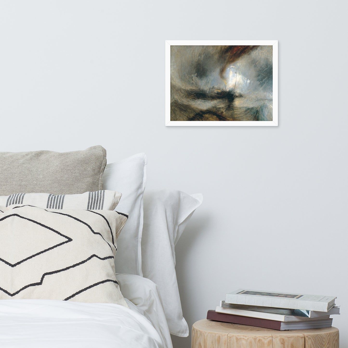 Snow Storm - Steam Boat off a Harbour's Mouth by J. M. W. Turner