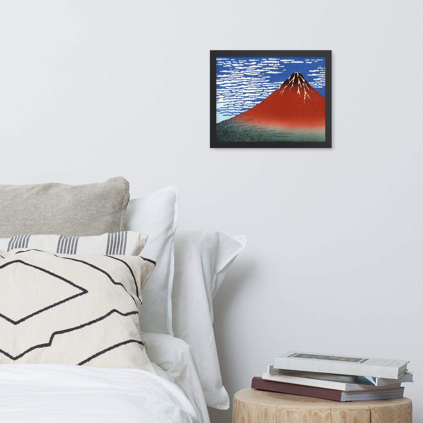 South Wind, Clear Sky (Red Fuji) by Katsushika Hokusai