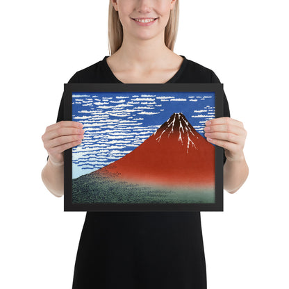 South Wind, Clear Sky (Red Fuji) by Katsushika Hokusai