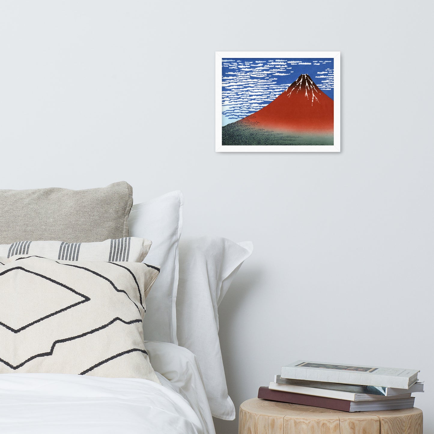 South Wind, Clear Sky (Red Fuji) by Katsushika Hokusai