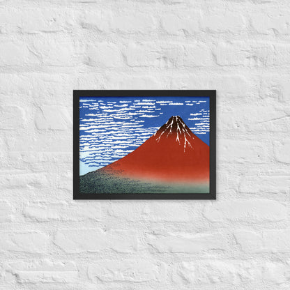 South Wind, Clear Sky (Red Fuji) by Katsushika Hokusai
