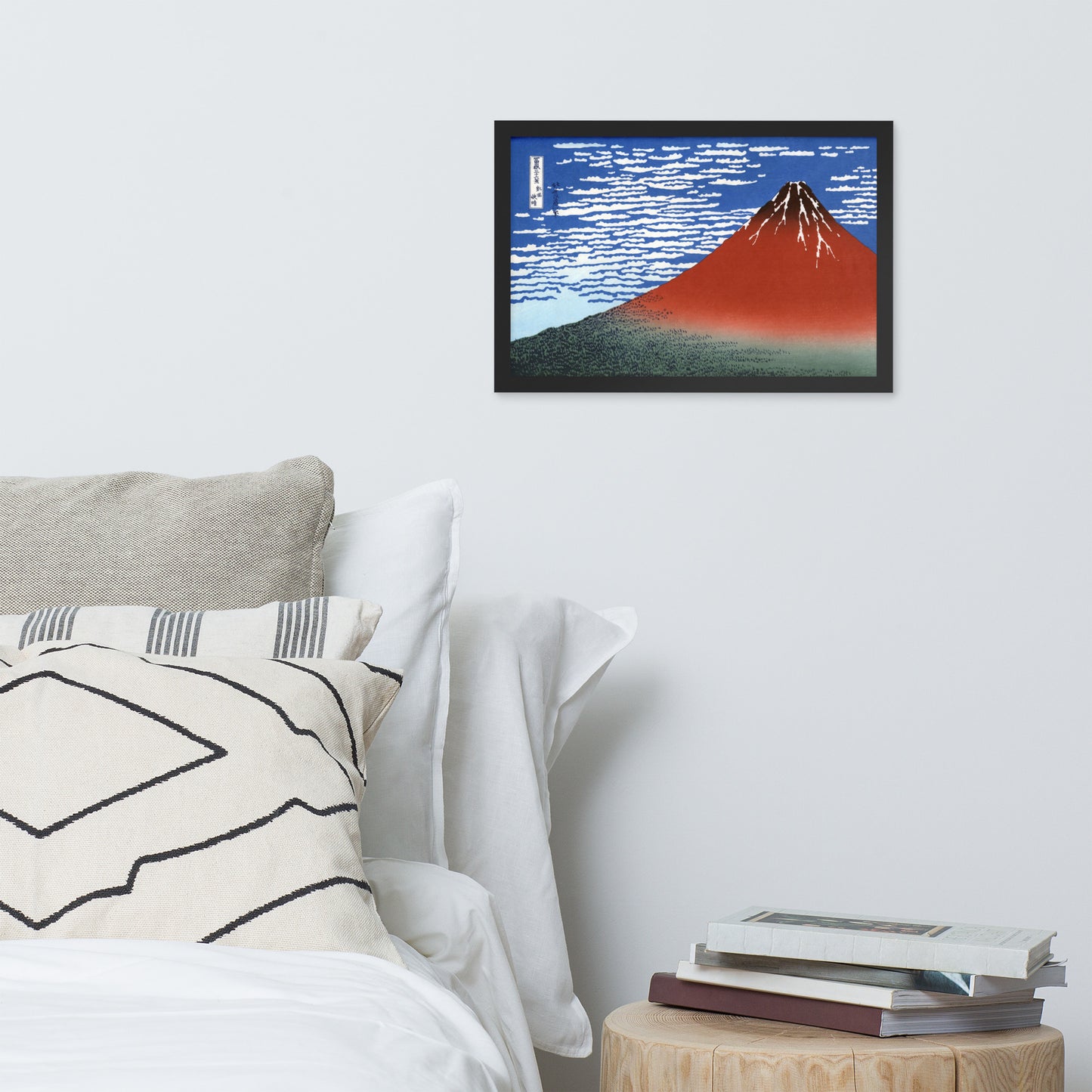 South Wind, Clear Sky (Red Fuji) by Katsushika Hokusai