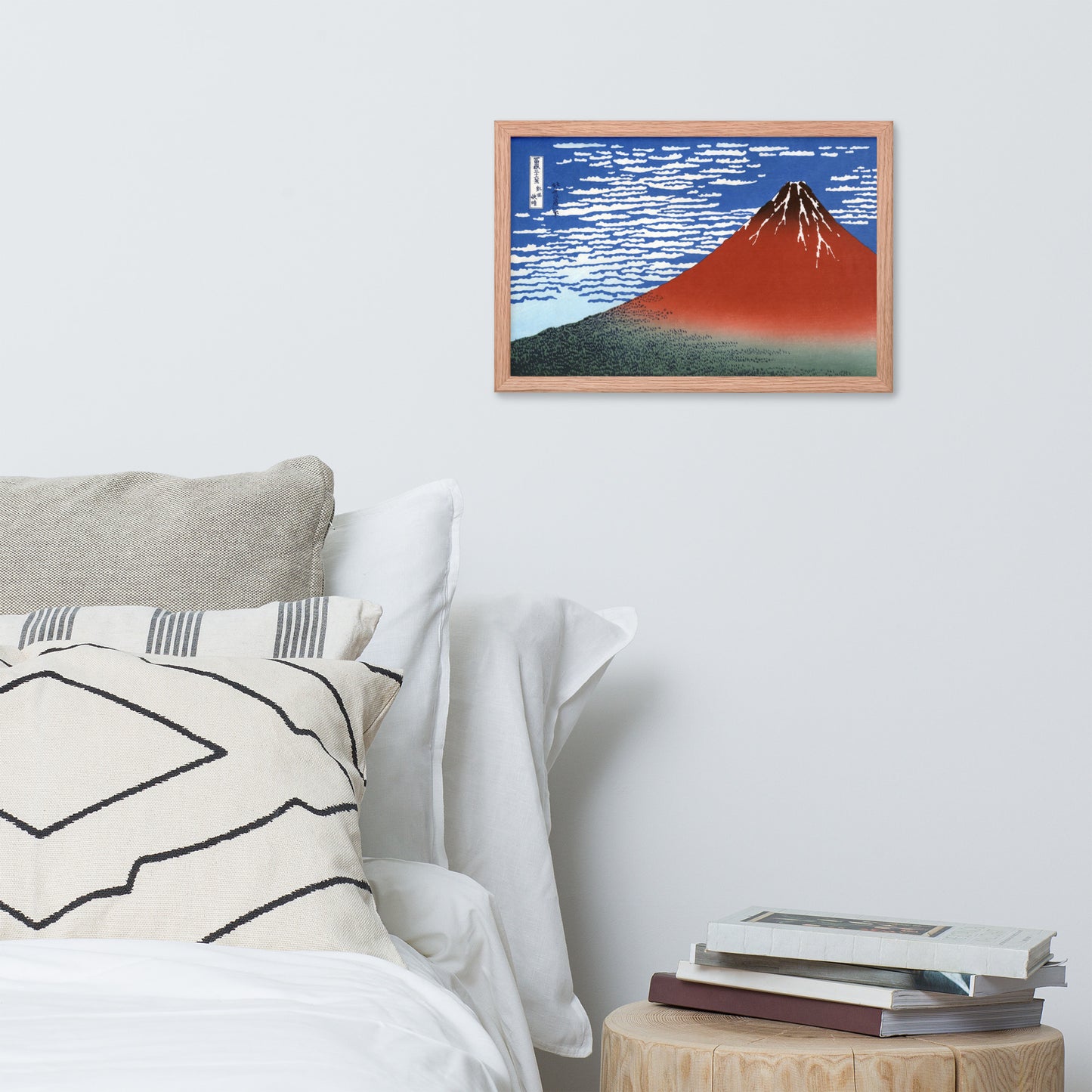South Wind, Clear Sky (Red Fuji) by Katsushika Hokusai