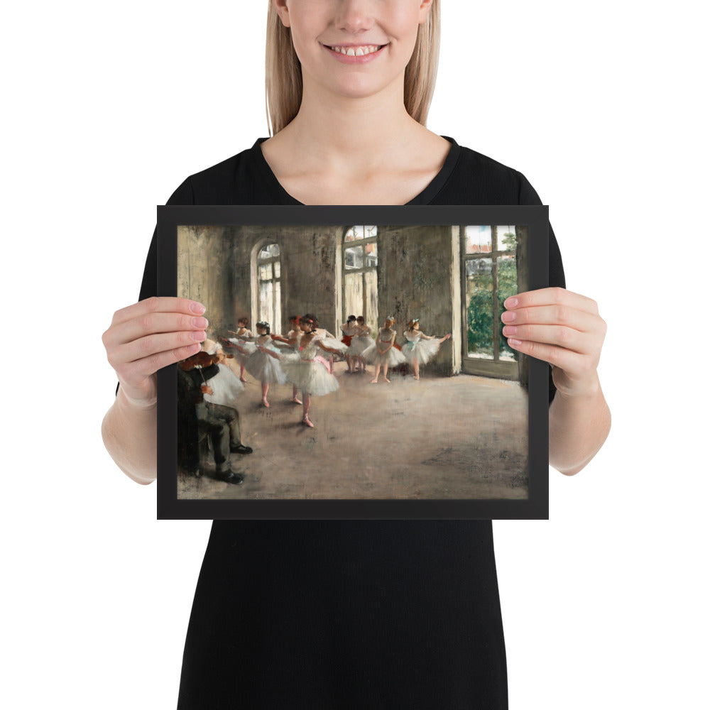 The Rehearsal by Edgar Degas