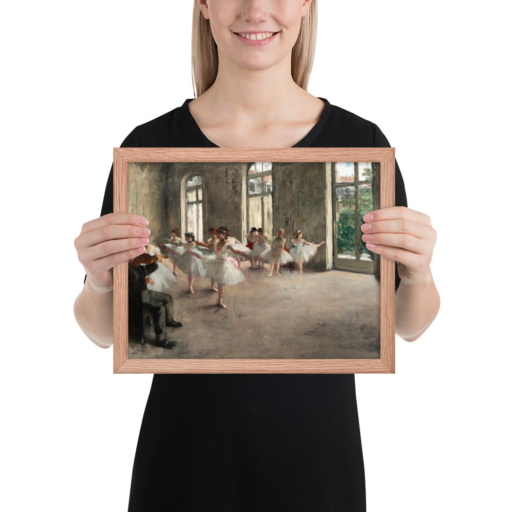 The Rehearsal by Edgar Degas