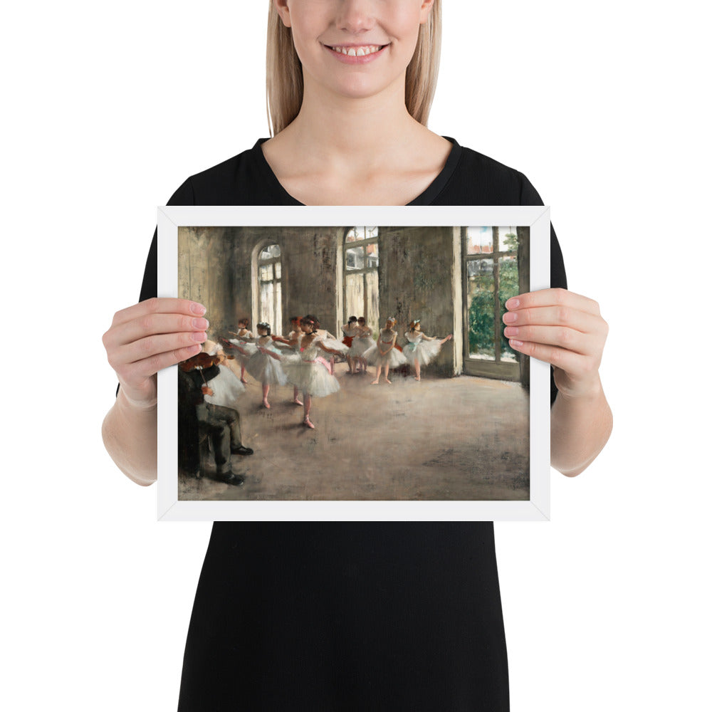 The Rehearsal by Edgar Degas