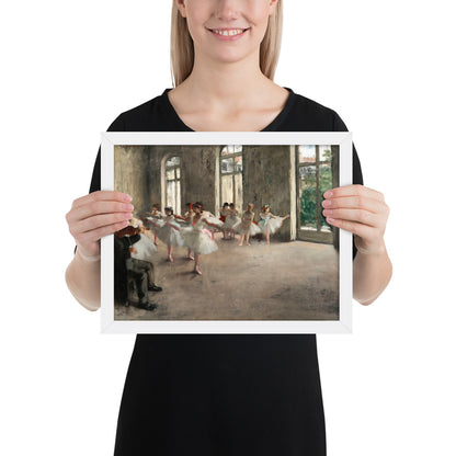 The Rehearsal by Edgar Degas