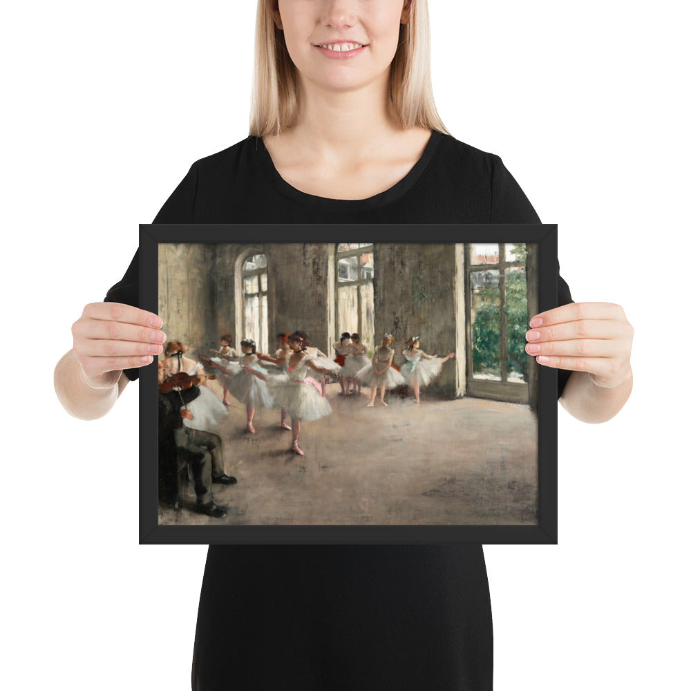 The Rehearsal by Edgar Degas