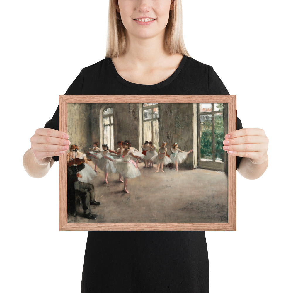 The Rehearsal by Edgar Degas
