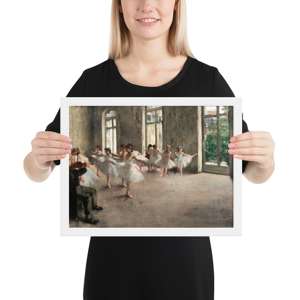 The Rehearsal by Edgar Degas