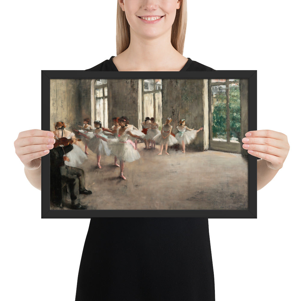 The Rehearsal by Edgar Degas