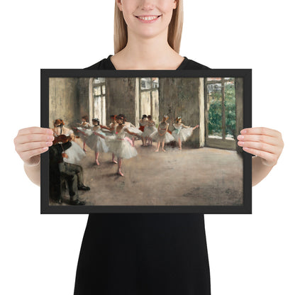The Rehearsal by Edgar Degas