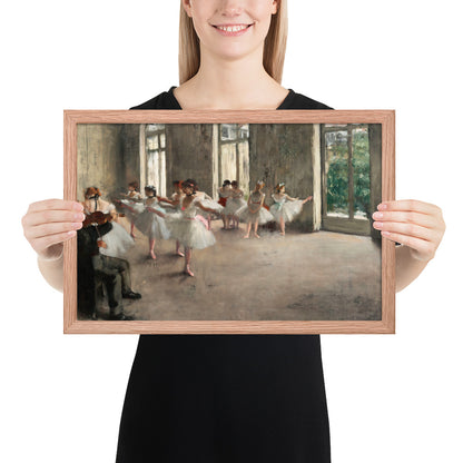 The Rehearsal by Edgar Degas