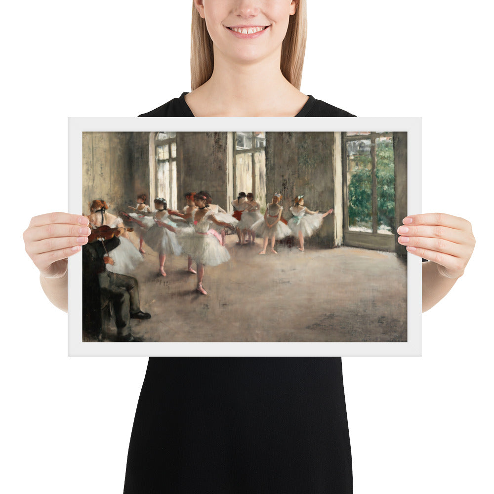 The Rehearsal by Edgar Degas