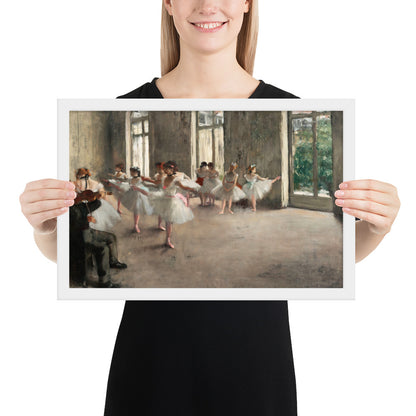 The Rehearsal by Edgar Degas
