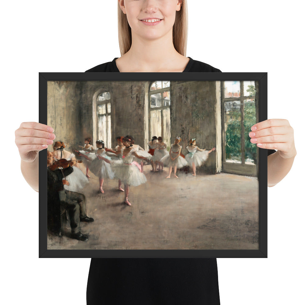 The Rehearsal by Edgar Degas