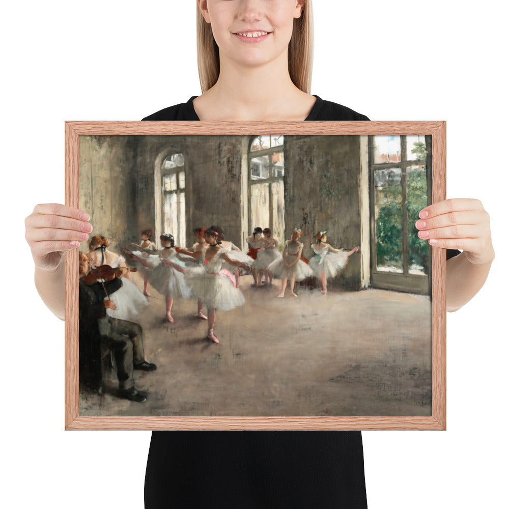 The Rehearsal by Edgar Degas