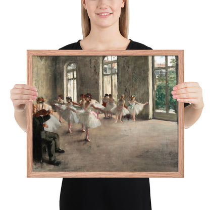 The Rehearsal by Edgar Degas
