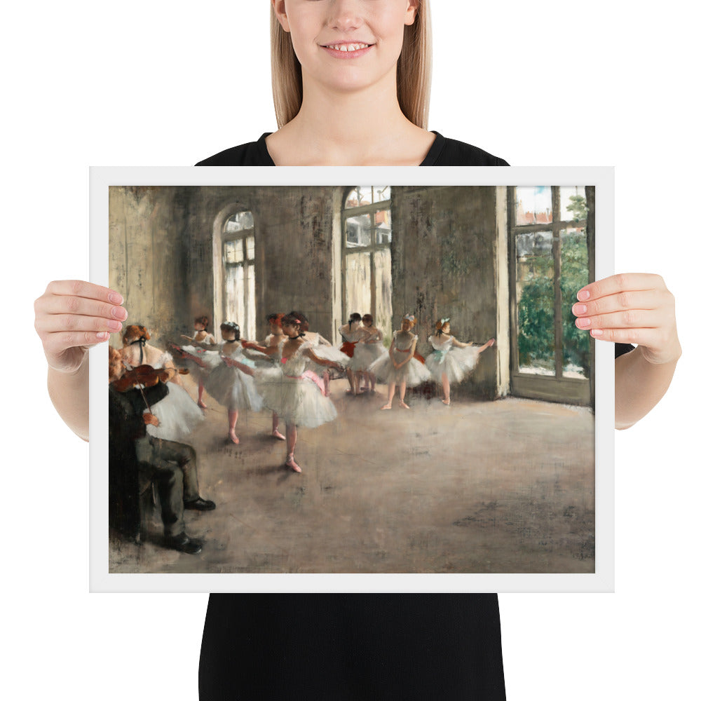 The Rehearsal by Edgar Degas