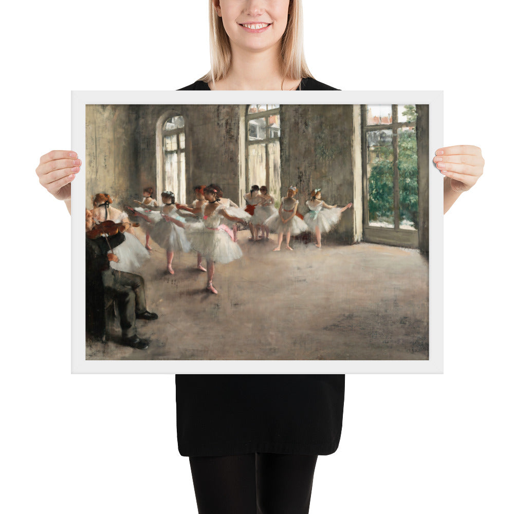 The Rehearsal by Edgar Degas