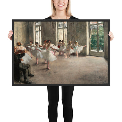 The Rehearsal by Edgar Degas