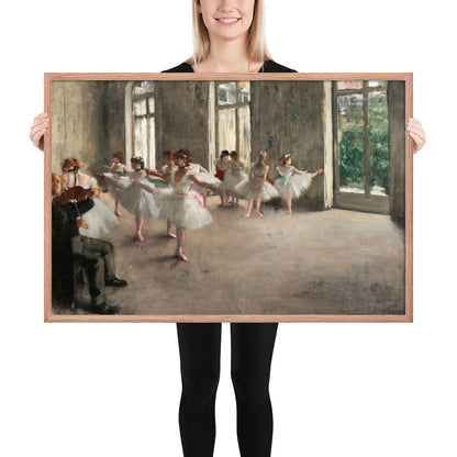 The Rehearsal by Edgar Degas