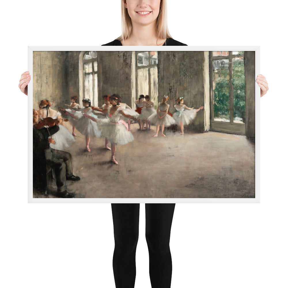 The Rehearsal by Edgar Degas