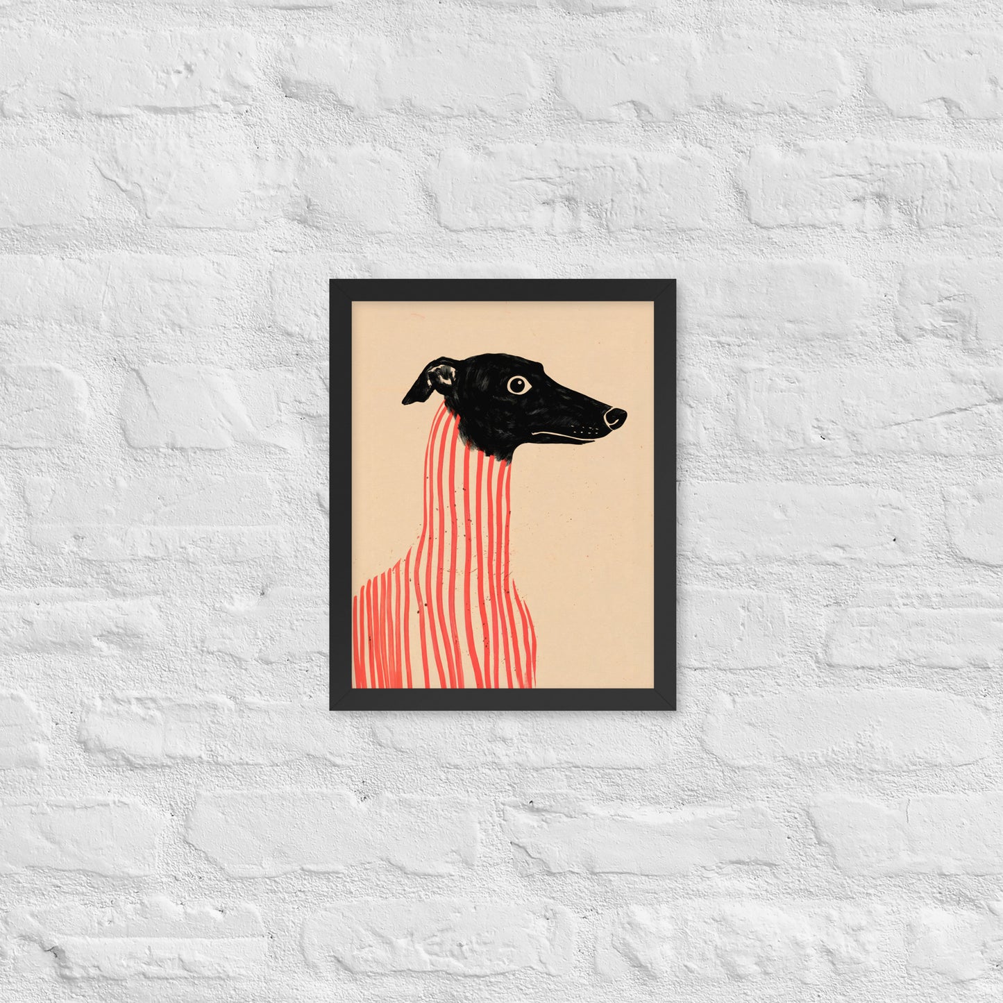 Stripe Hound – Surreal Greyhound