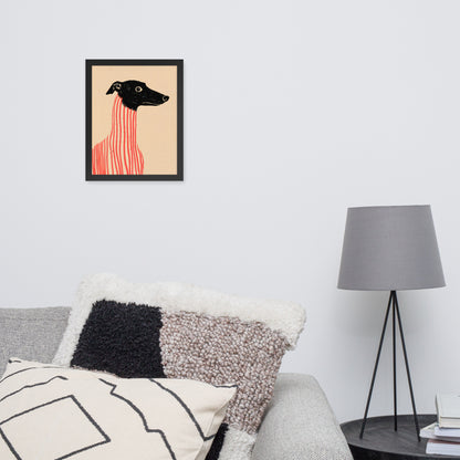 Stripe Hound – Surreal Greyhound