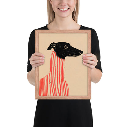 Stripe Hound – Surreal Greyhound