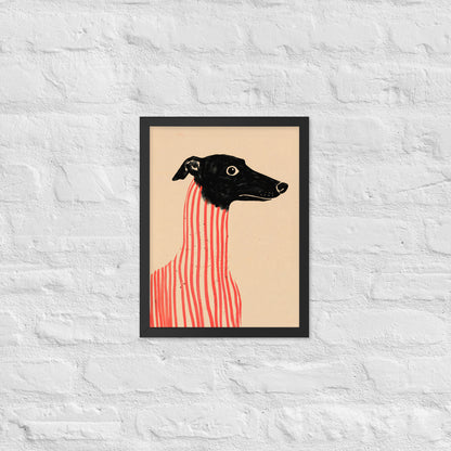 Stripe Hound – Surreal Greyhound