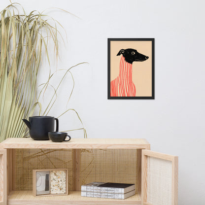 Stripe Hound – Surreal Greyhound