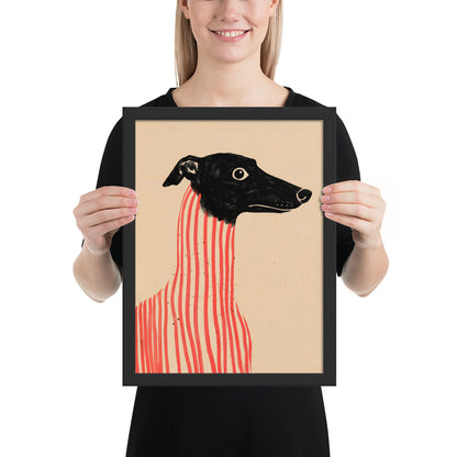 Stripe Hound – Surreal Greyhound