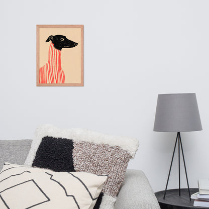 Stripe Hound – Surreal Greyhound