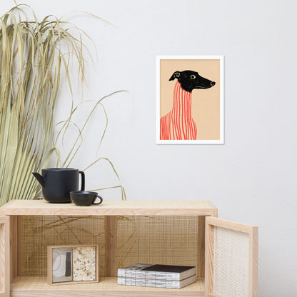 Stripe Hound – Surreal Greyhound