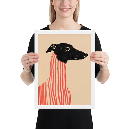 Stripe Hound – Surreal Greyhound