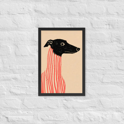 Stripe Hound – Surreal Greyhound