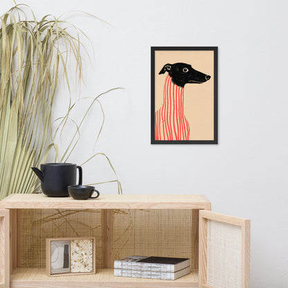 Stripe Hound – Surreal Greyhound