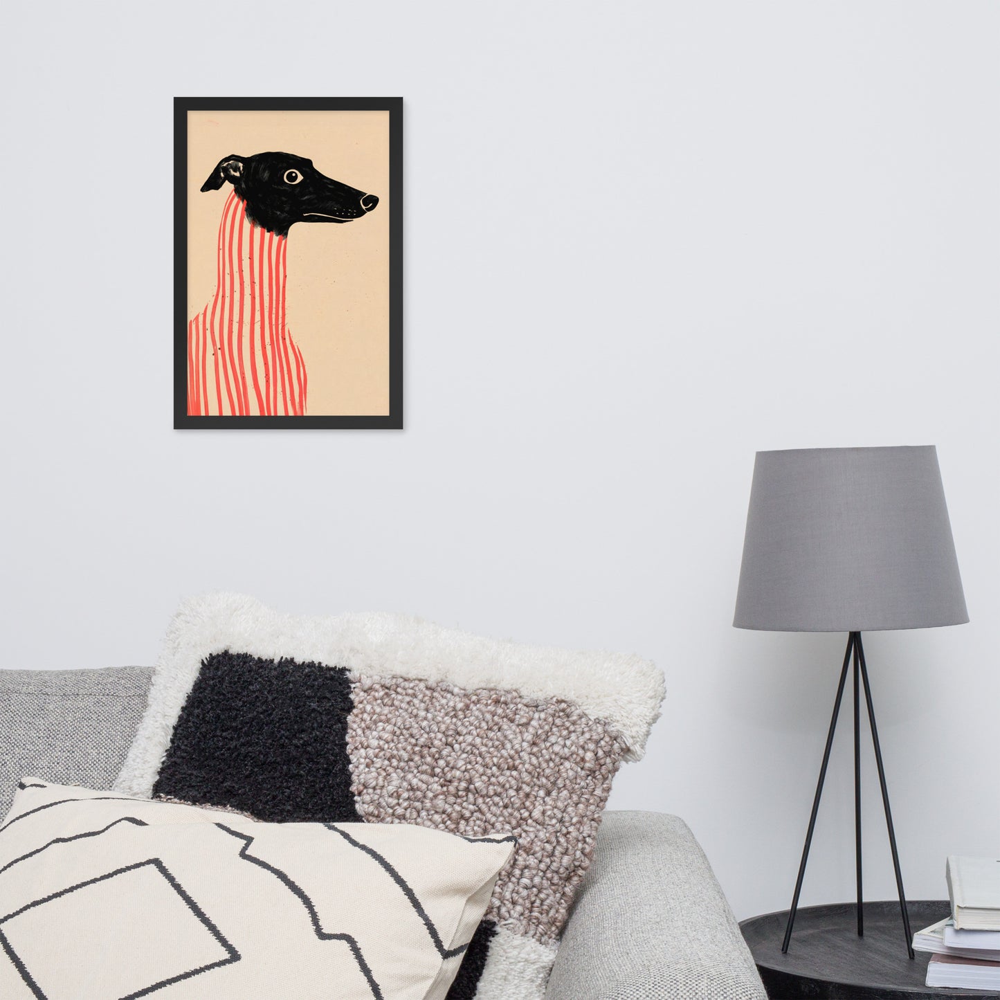 Stripe Hound – Surreal Greyhound