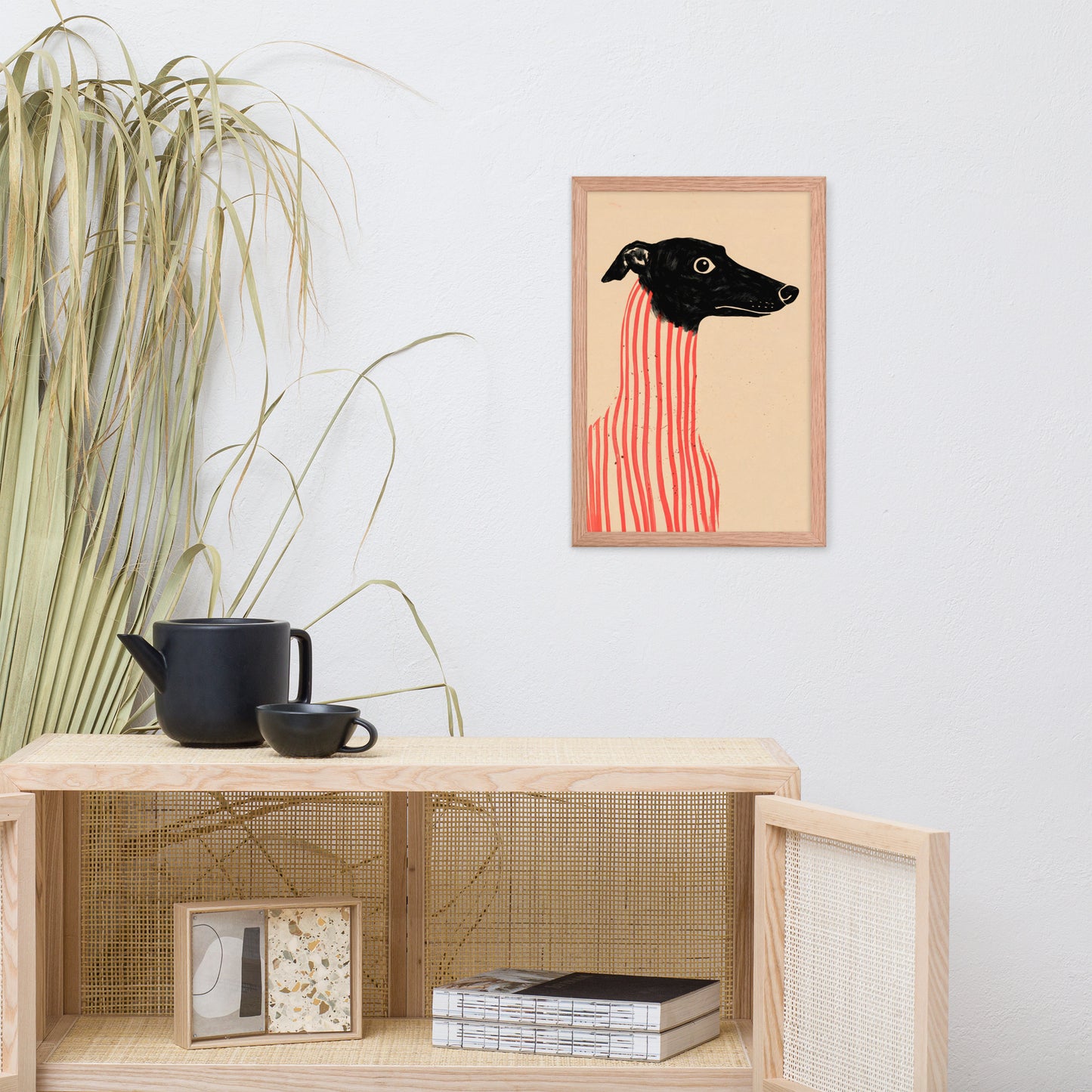 Stripe Hound – Surreal Greyhound