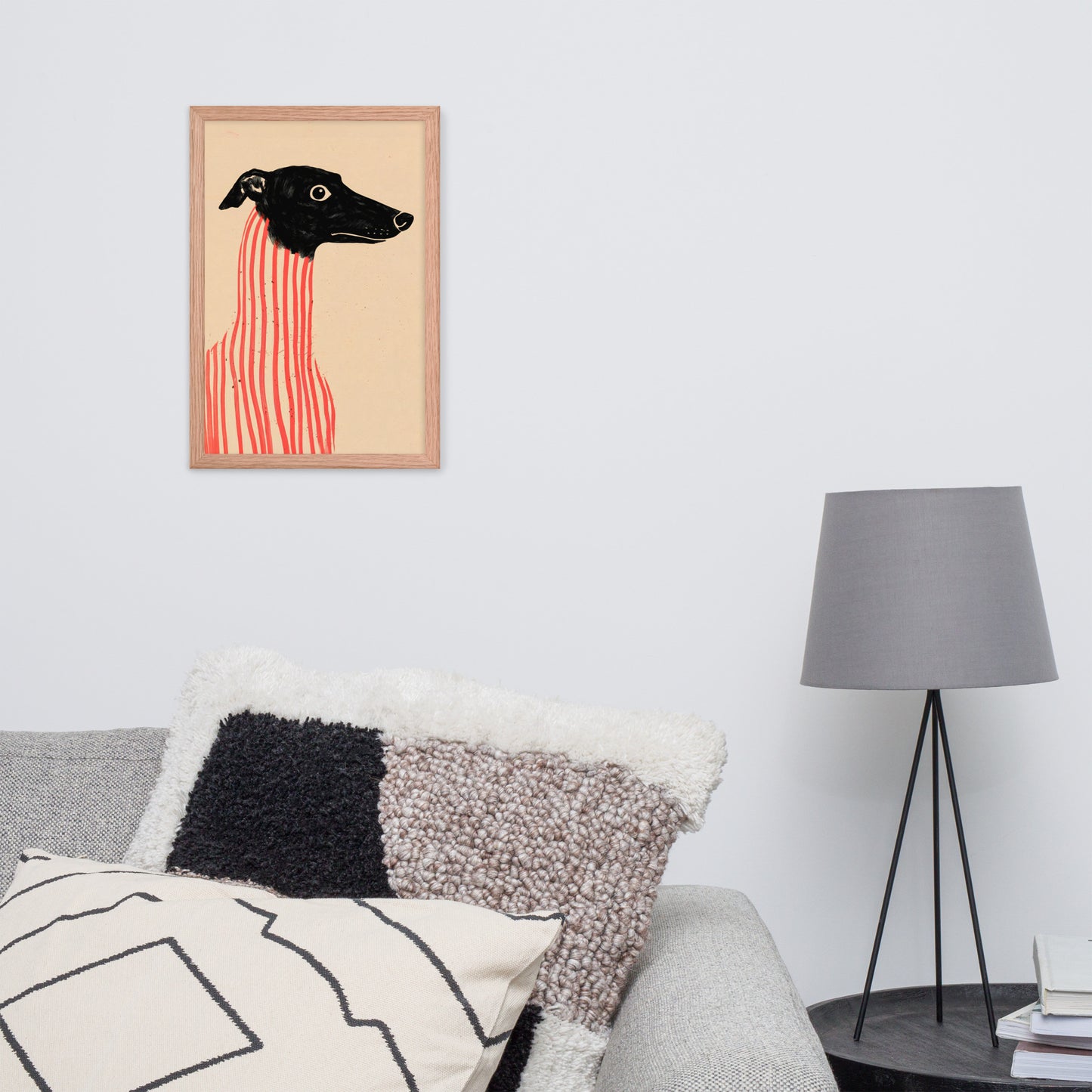 Stripe Hound – Surreal Greyhound